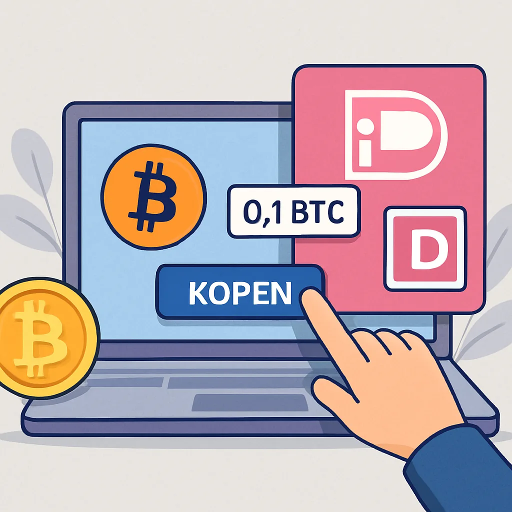 Bitcoin kopen met iDEAL stap voor stap