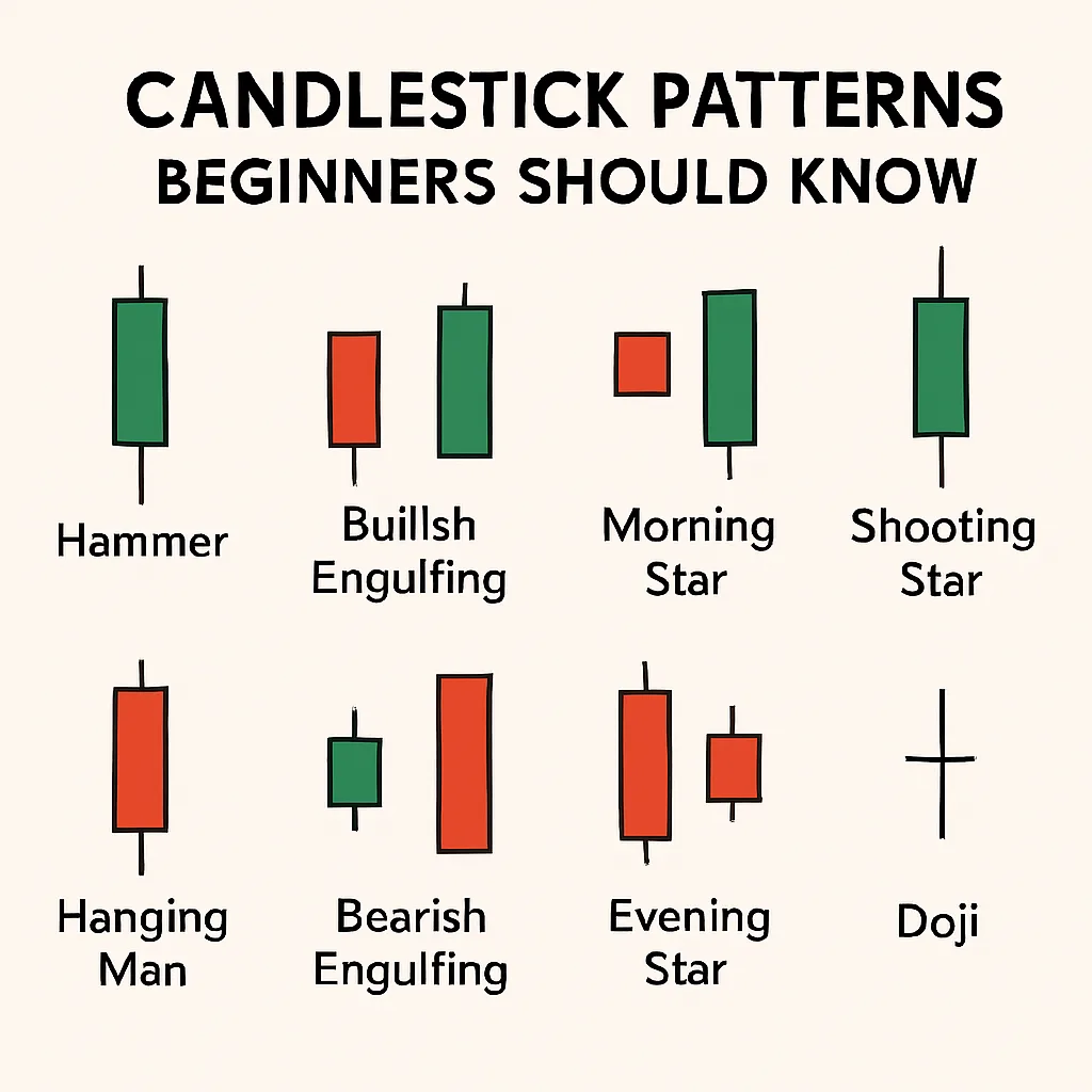 Candlestick patronen die beginners moeten kennen