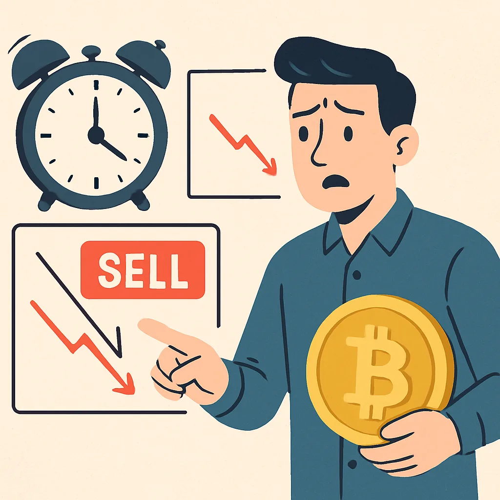 Hoe verkoop je crypto op tijd