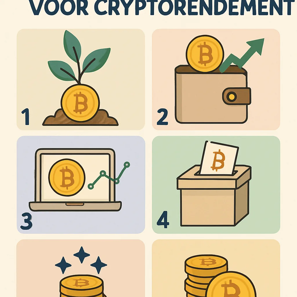 Top 5 manieren voor crypto rendement