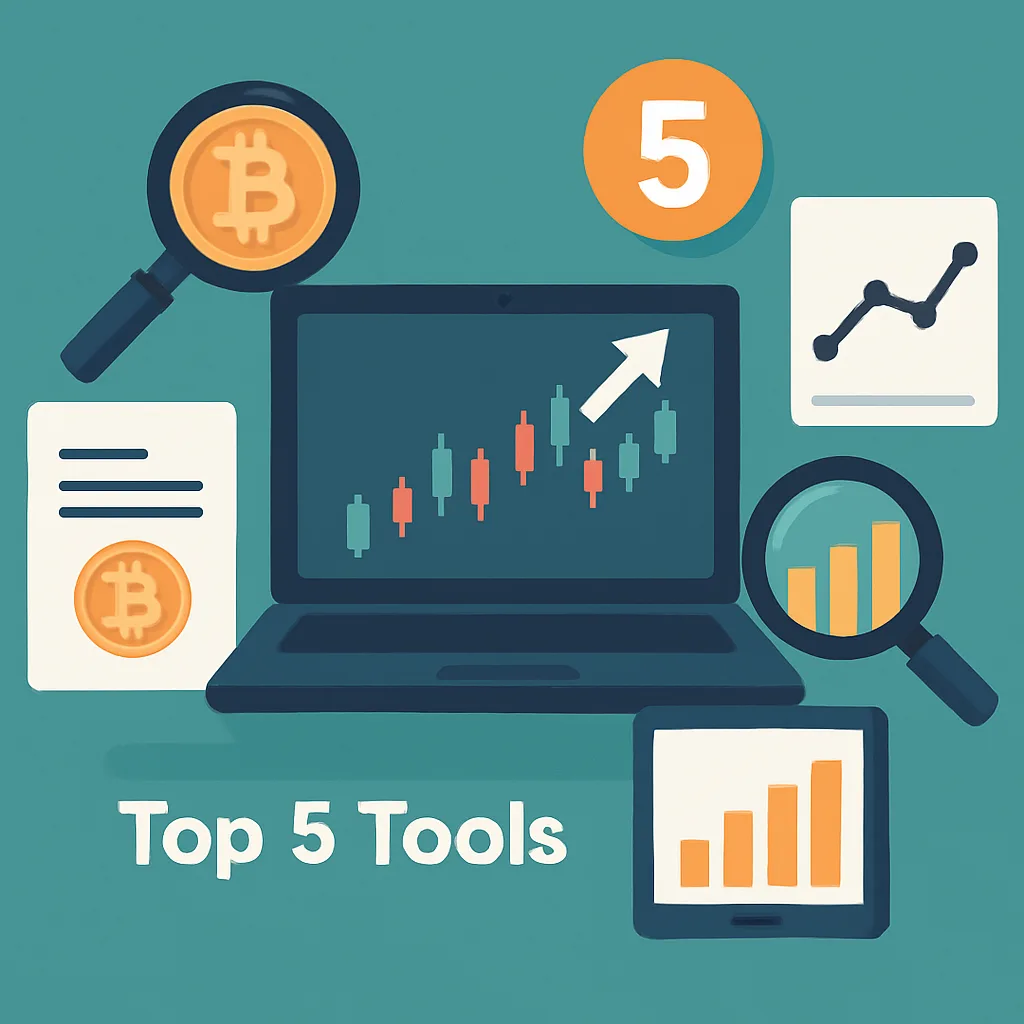 Top 5 tools voor crypto research