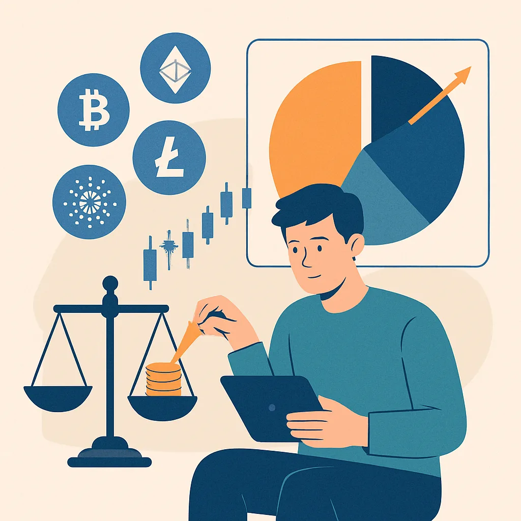 Wanneer herbalanceren in je crypto portfolio